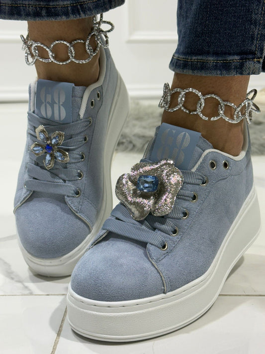 TENIS BLUE CRYSTAL